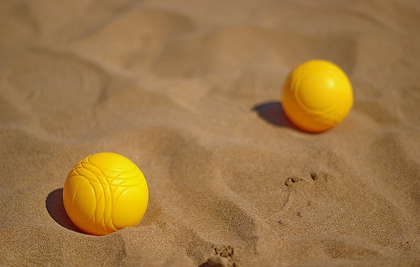 petanca juegos de playa